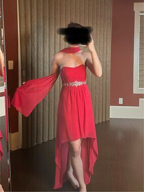 Red Midi w/ Scarf and Straps Fiesta (US/CAN XS)